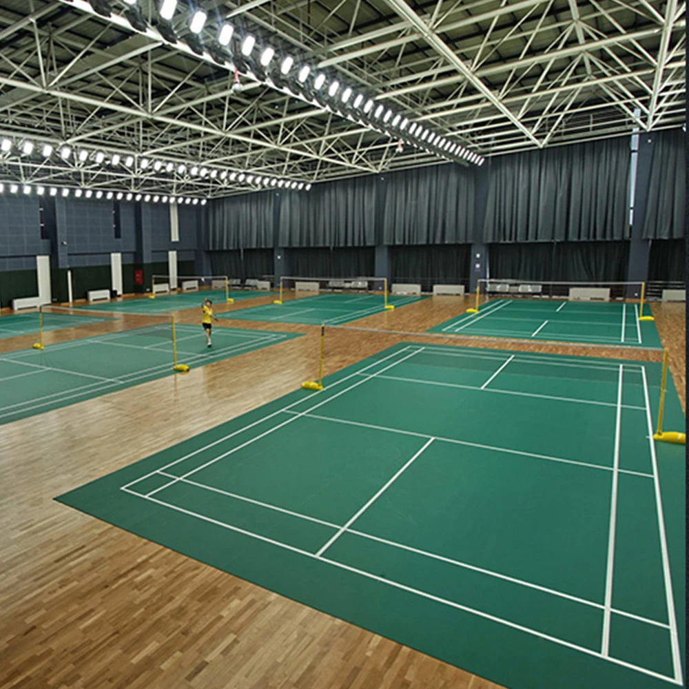 
Titan Multi Vinyl Sports Wood Flooring Badminton Court Mat Sports Floor 