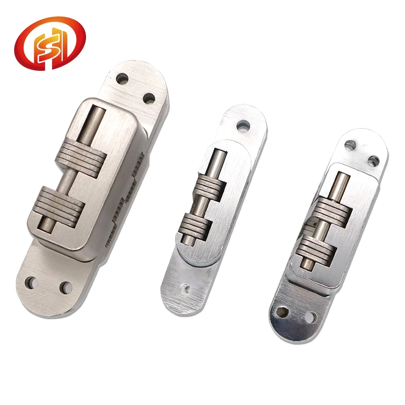 Furniture Hardware  Door Concealed Hinge Zinc Alloy Heavy Duty Hinges 180 degree Door Hinges