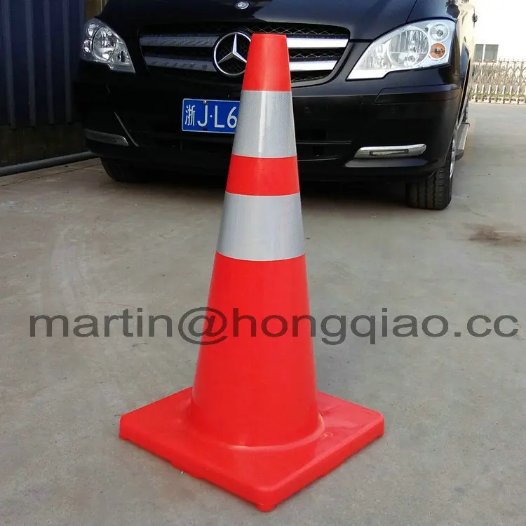Chile/brasil/mexico/peru Cono De Seguridad / Cone Do Trafego /cono De Trafico Traffic Cone PVC Flexible 2-5 Years HONGQIAO