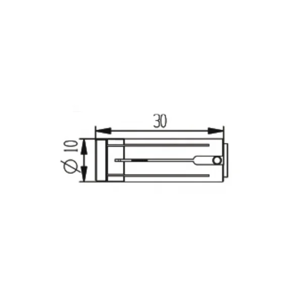HPEDM Precision System 3r D10*30 mm Refix Expanding Mandrel for Power Compacting HE-R06699