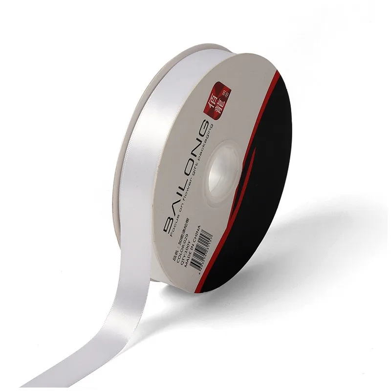 Solid Color Ribbon Flowers Wrapping Paper Material Gift Box Cake Decoration Tied Bouquet Bag Floral Arrangement