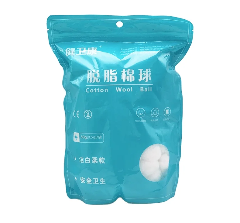 Premium Sterile Medical Cotton Balls Absorbent Natural Cotton Balls