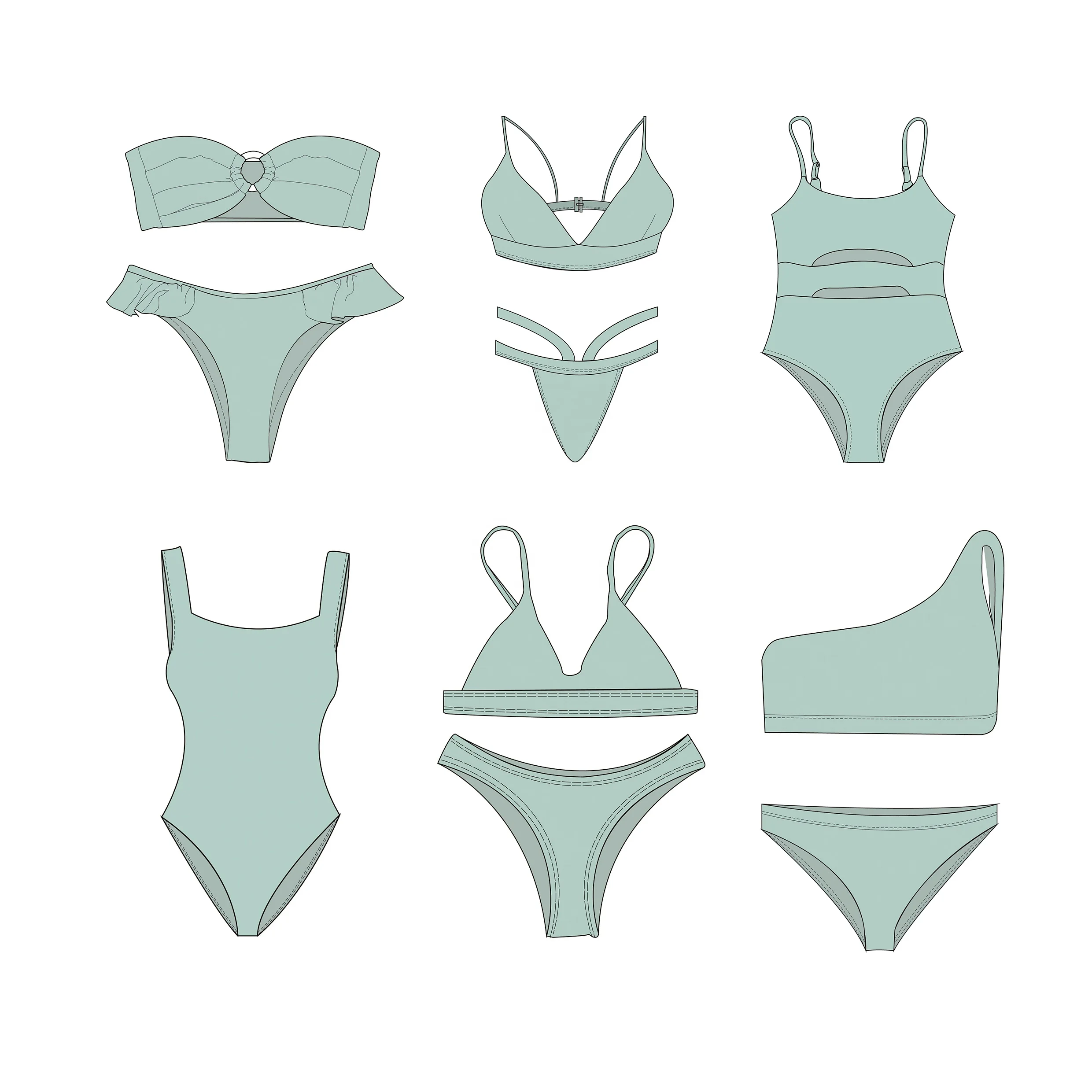 Private label new models young girls hot sexy extreme micro bikini swimwear women sexy bikini swimsuit