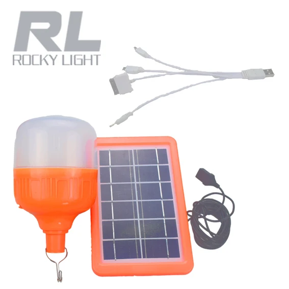 
Emergency solar bulbs 