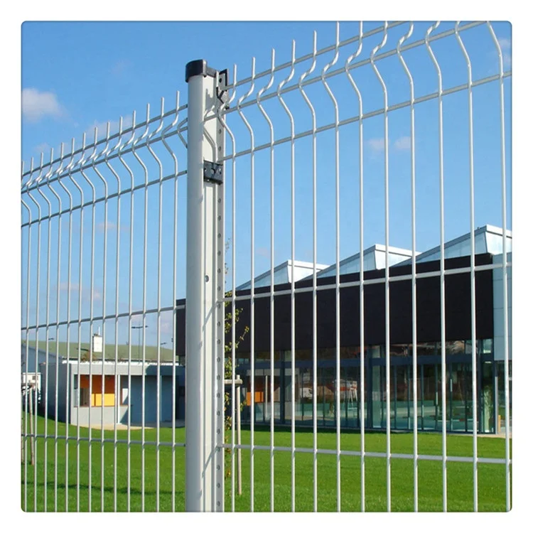 Pvc Coated 50x200mm High Quality 3d Bending Curved Welded Wire Mesh Farm Garden Fence Panel