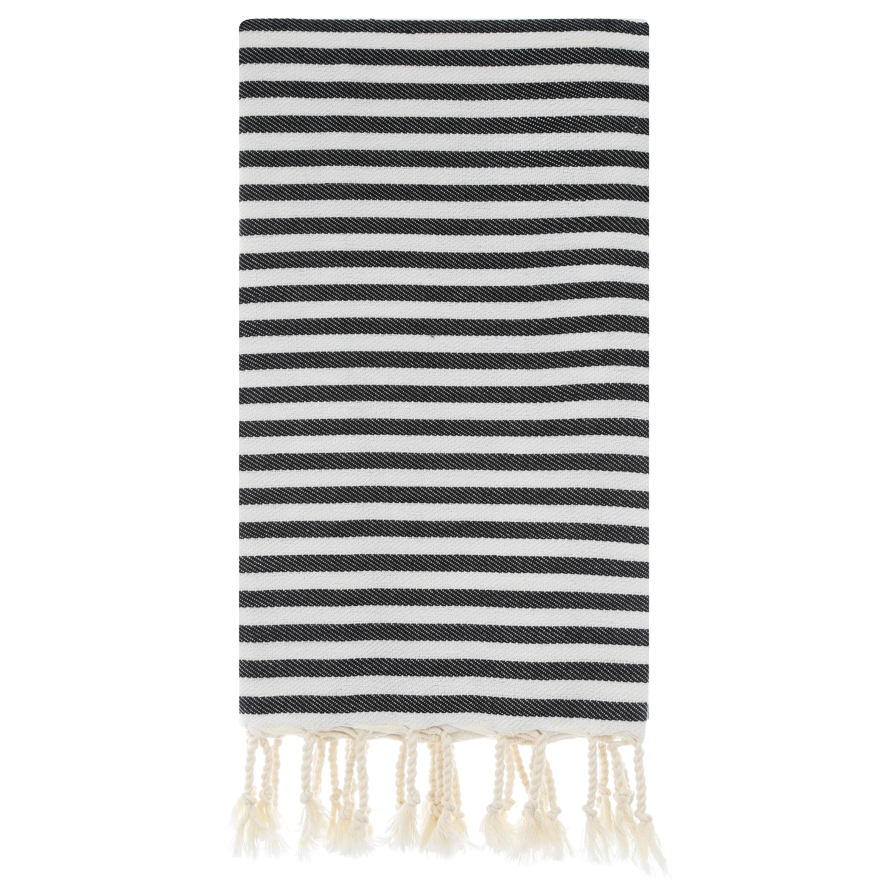 Super Dry Sand Free Personalized High-quality Beach Bath Towels With Tassels Luxury Design Towel 100% Turkish Soft Cotton