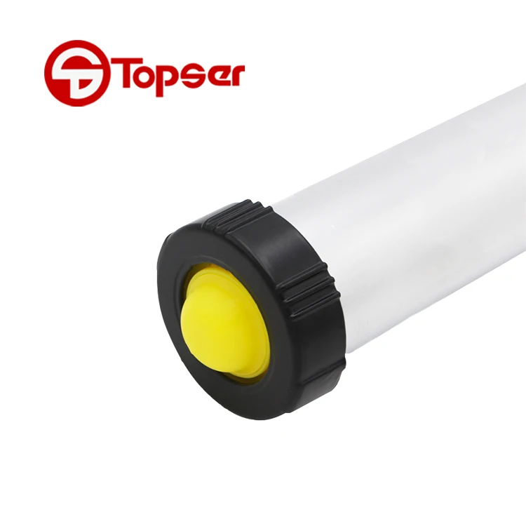 Hand Tool 600ML Aluminum Alloy Manual Sausage Glass Glue Gun Silicone Sealant Nozzle Caulking Gun