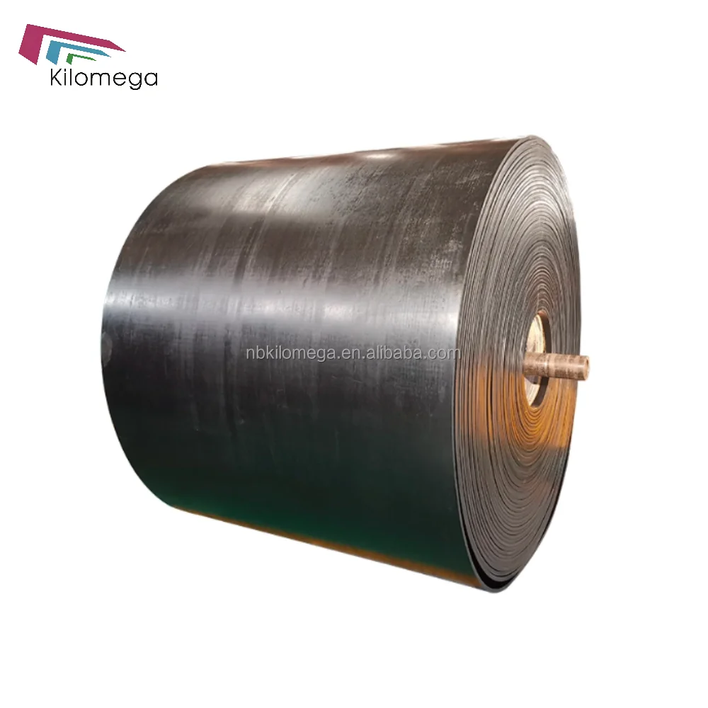 Durable Rubber Conveyor Belt for Construction and Heavy Machinery