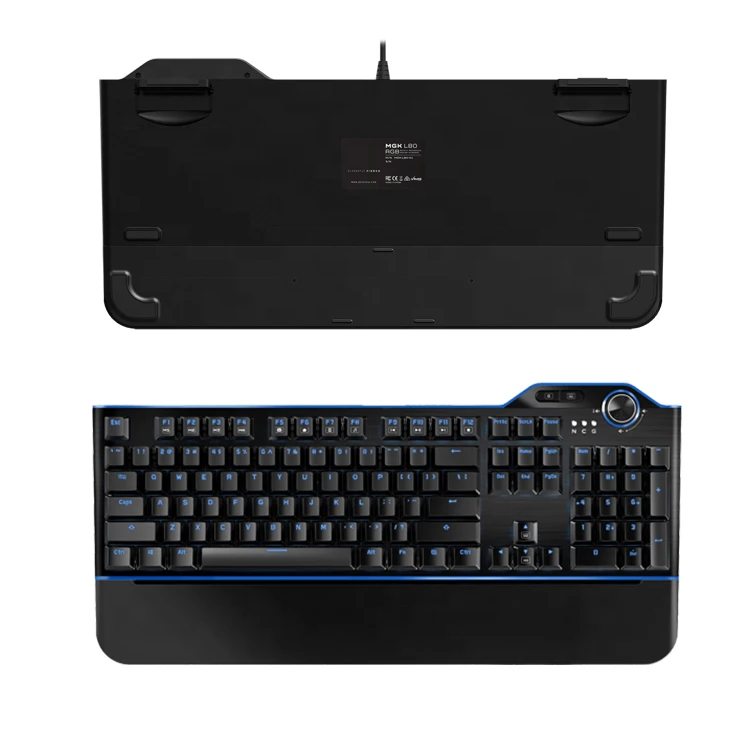 Oem Custom Logo 104 Keys Colorful Rgb Led Backlit Green Switch Gaming Wired Mechanical Keyboard