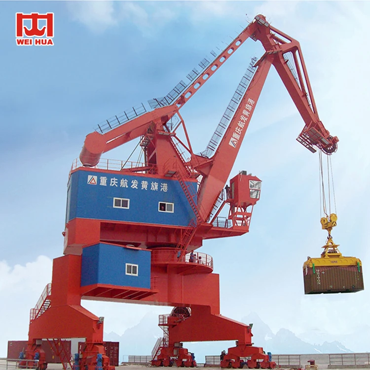 
Weihua China Four Link Harbour Portal Pedestal Jib Crane 