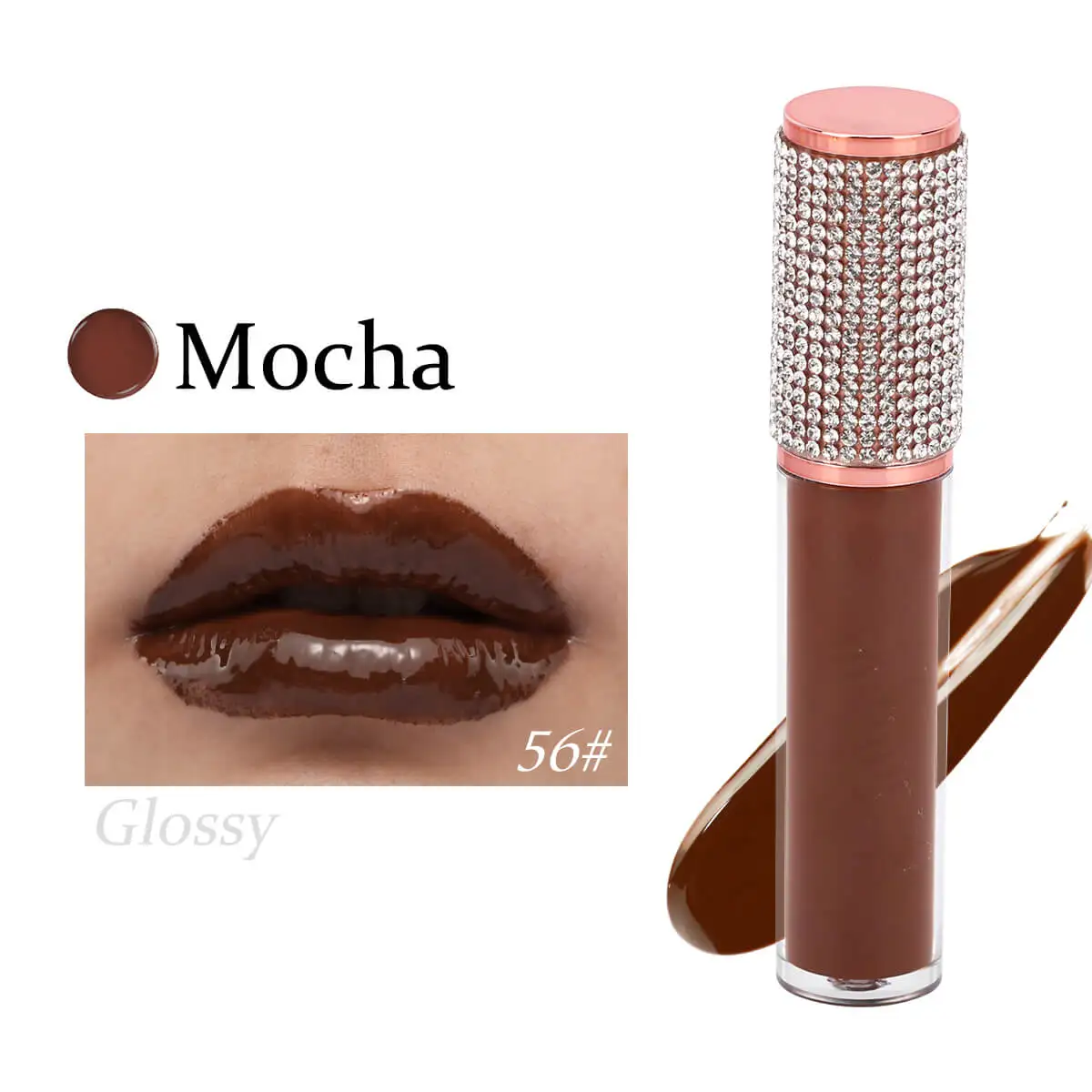 vegan lip gloss with private label hot selling waterproof liquid lipstick with good quality bases