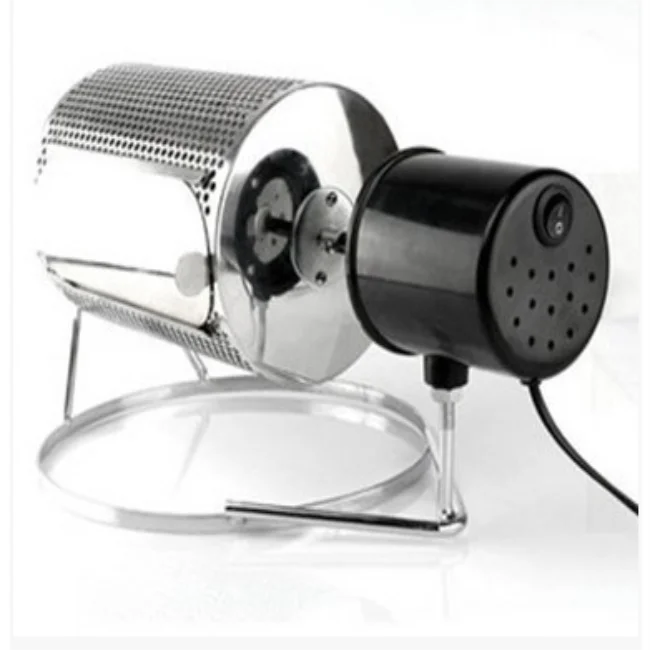 2021 new arrival stainless steel small home coffee bean baking machine drum coffee roaster for sale with CE approved