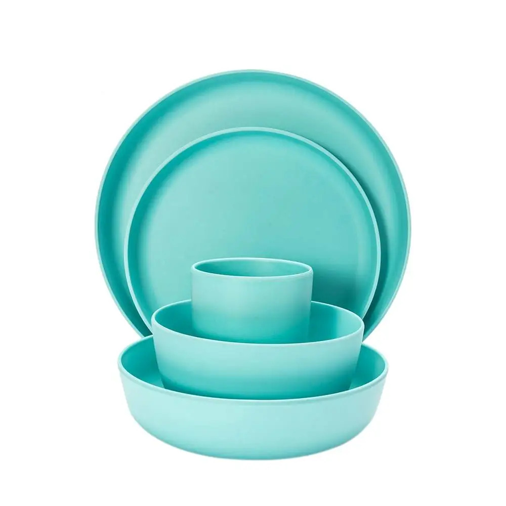 Бамбуковые пластины, высокое качество, оптовая продажа, одноразовые квадратные Детские тарелки с пальмовыми листьями