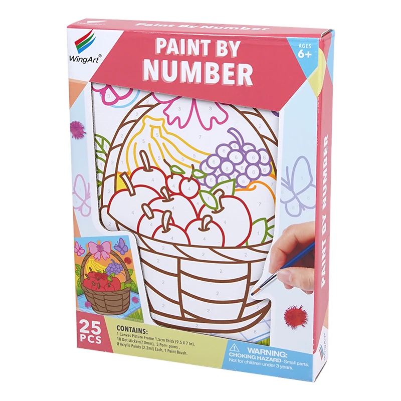 DIY Digital Oil Painting by Numbers Fruits Paint by numbers Canvas kits