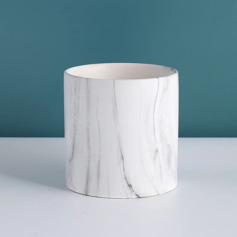 Garden Supplies Manufacturer ceramic cute flower pots unique design bulk stacked ring bubble spiral circle round planter pot