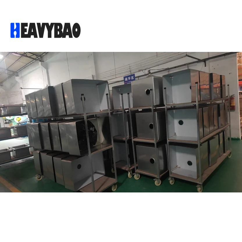Heavybao Commercial Basin Single Bowl Kitchen Sink Stainless Steel MOP Sink High Quality Commercial Kitchen Equipment