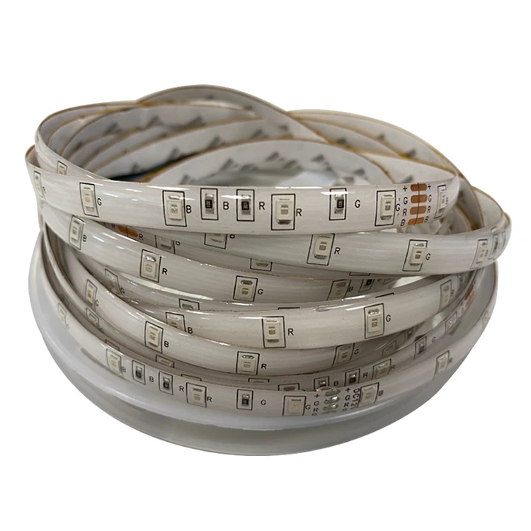 2835 54leds 60leds RGB SMD Flexible 24 Key Remote 12V Power IP65 Waterproof Led Room Strip Light Tape