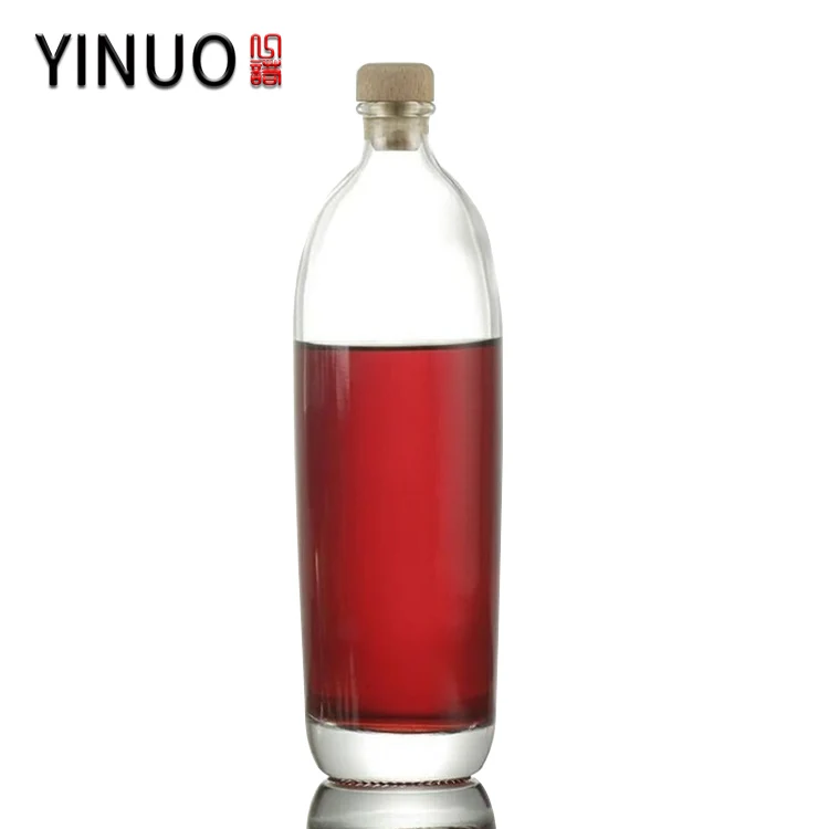 Stocked 350ml 500ml clear liquor empty whisky vodka bottles