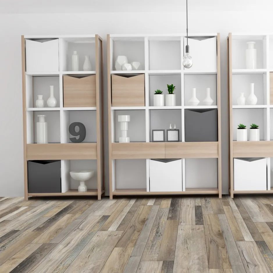 Safa мебель пол винил SPC ламинат hickory пол для гостиной