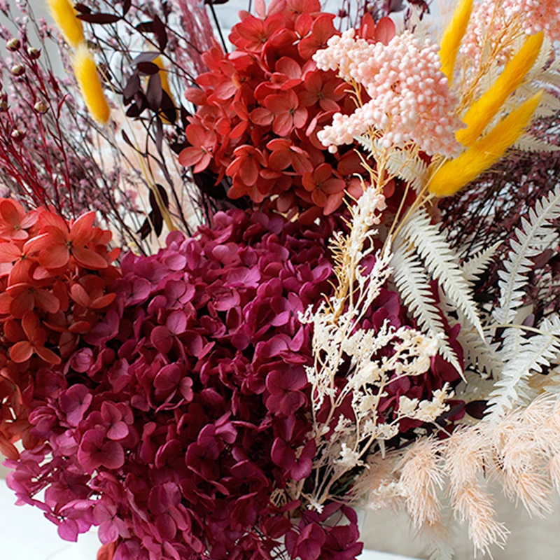 Best Natural bouquet flower wedding dried flowers bouquet preserved  wholesalers  flower teddy bouquets Gifts for Events