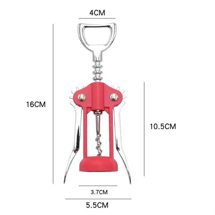 Lakuna Portable Bottle Opener Multi function Zinc Alloy Wine Opener Red Wine Corkscrew Household Kitchen Tools