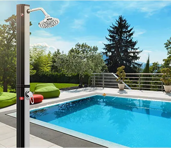 solar shower for swimming pool portable outdoor solar camp shower garden stainless steel shower