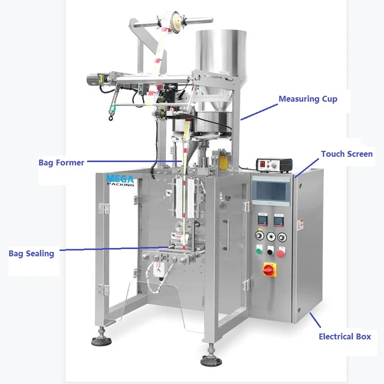 Factory Direct Sale Multifunction High Quality Seasoning Candy Grains Packaging Machine Automatic Counting Baler