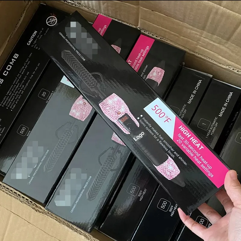 500F hot comb electric for wigs press