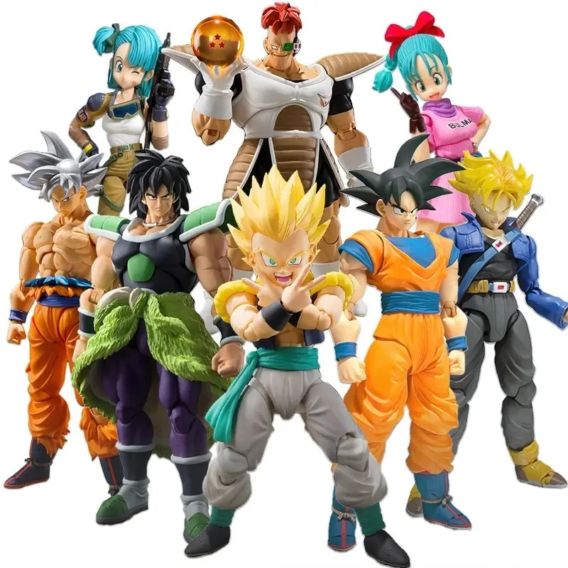 Super Saiyan Son Goku Vegeta Shenron Majin Buu PVC Anime Figure Statue Model Toy 20~30cm Unisex New Box Dragon Style Printed