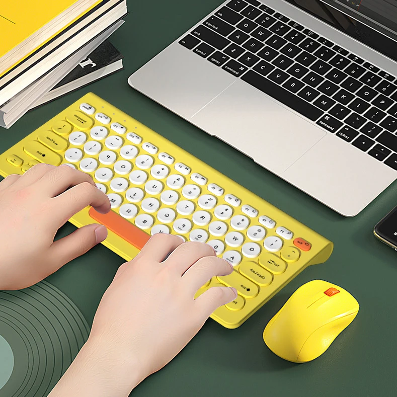 2.4G and BT Keyboard Tablet Wireless Keyboards Spanish Russian French for Notebook Laptop Mac Desktop PC Usb Customized Optical