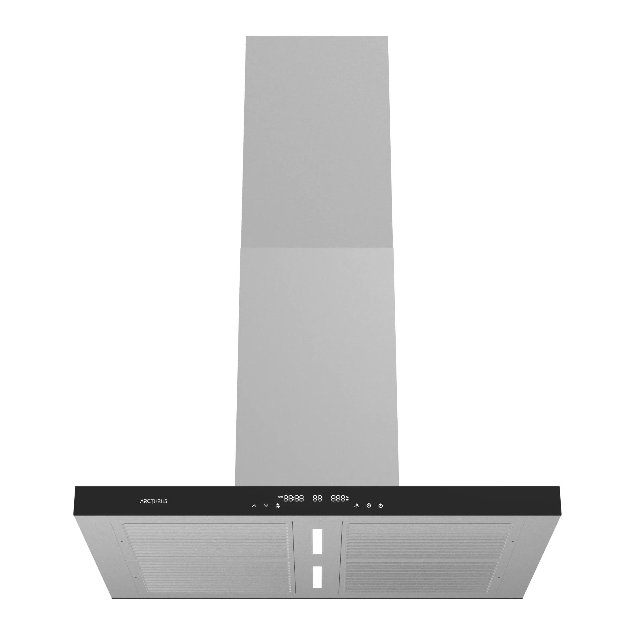 Вытяжная вытяжка из нержавеющей стали с сенсорным экраном