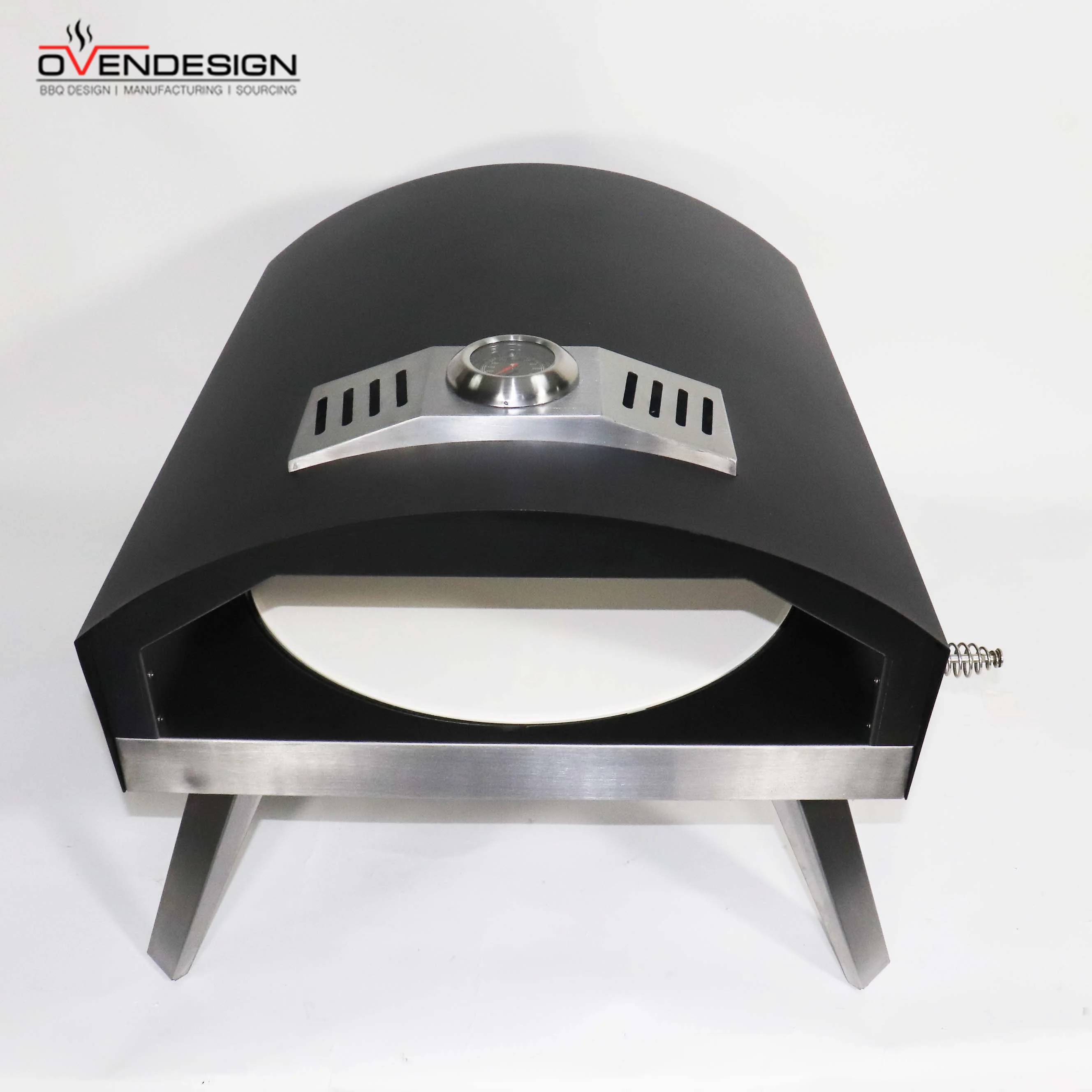 Ovendesigns 16 Inches Oven Pizza Gas Outdoor BBQ Party Rotating Pizza Oven