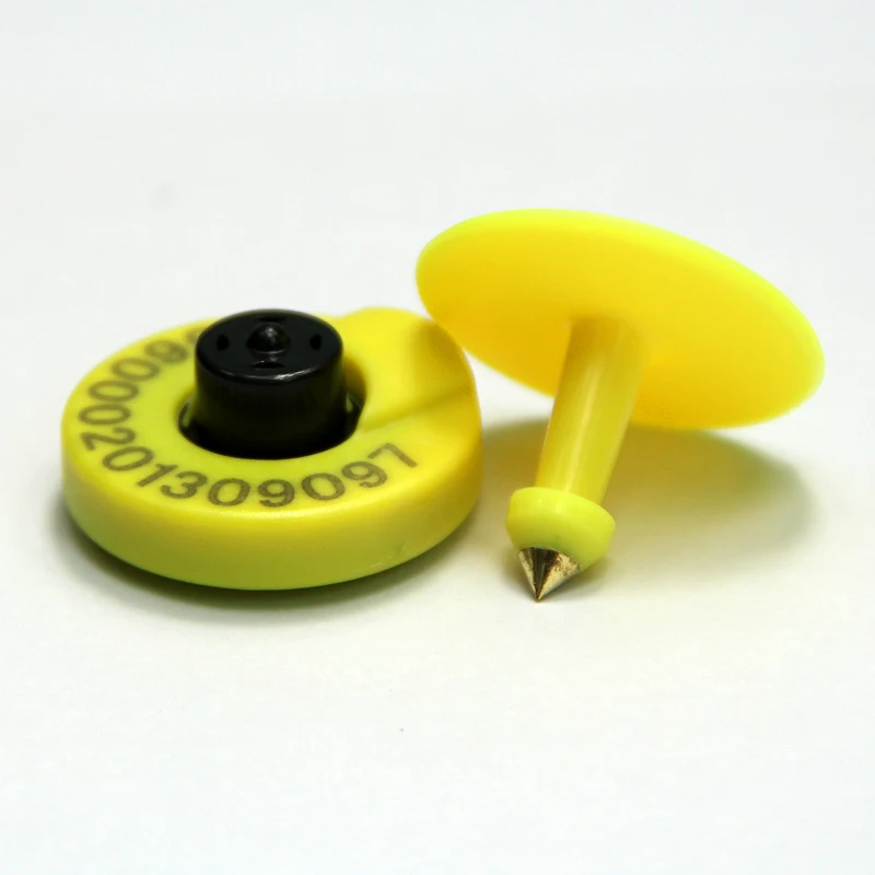 134.2KHz FDX-b Cattle/Cow/sheep TPU Animal RFID Ear Tag for Farm Livestock Identification