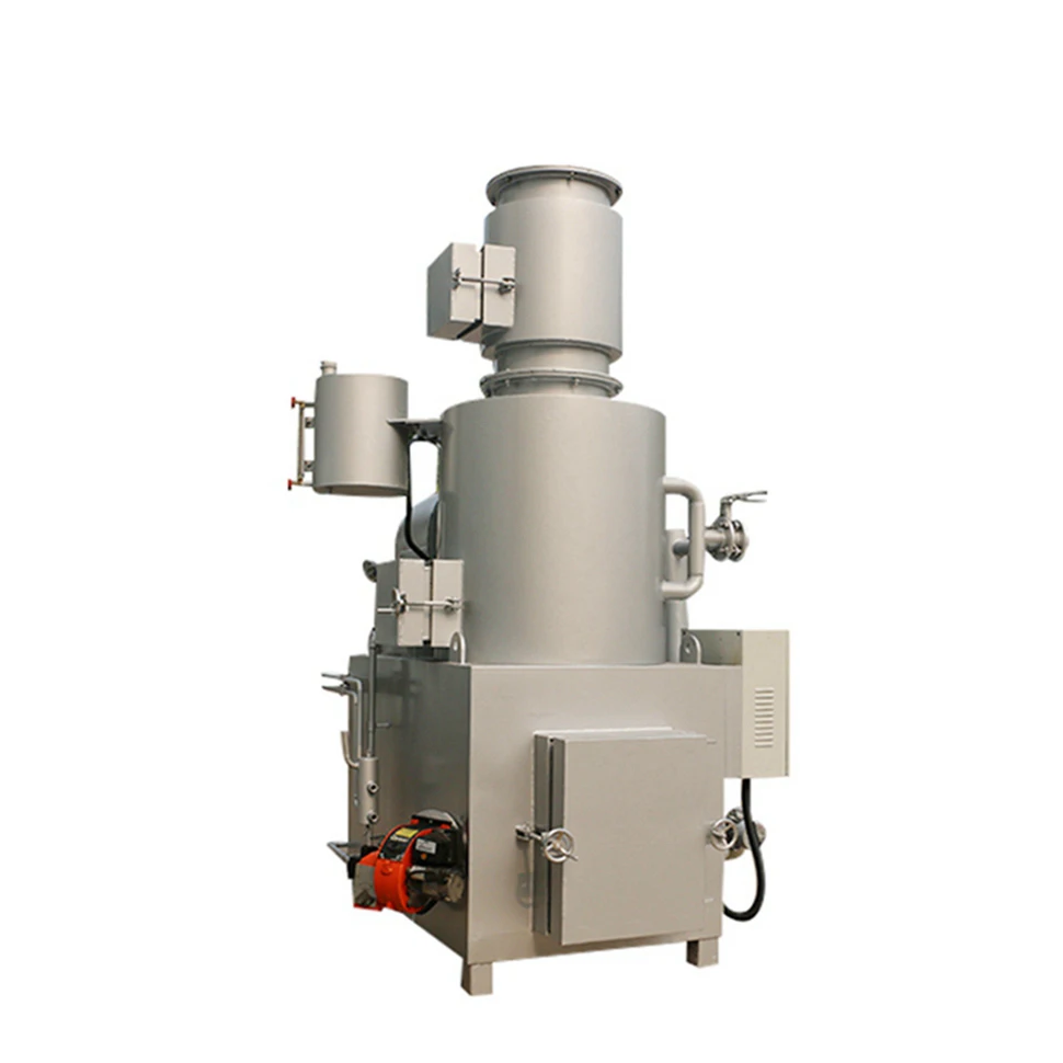 
20-500 kg/hour mobile smokeless garbage domestic solid waste incinerator price 