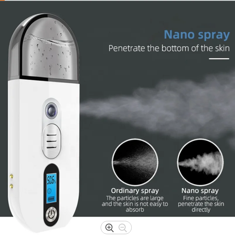Portable Humidifier Nano Mister Facial Steamer Device Beauty Spray Hydrating facial mist sprayer