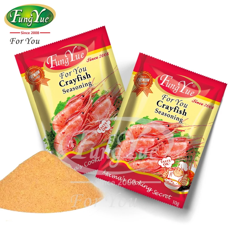 OEM Seafood Powder 10g Taste Sachet Shrimp Health Seasoning Powder