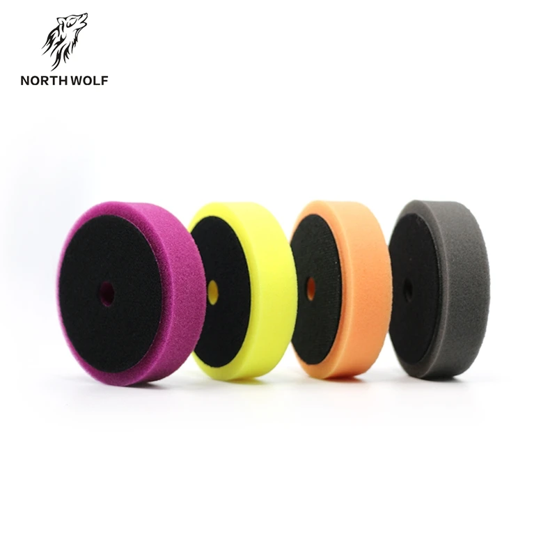 OEM private logo auto care car detailing 3' sponge polish buffing pad