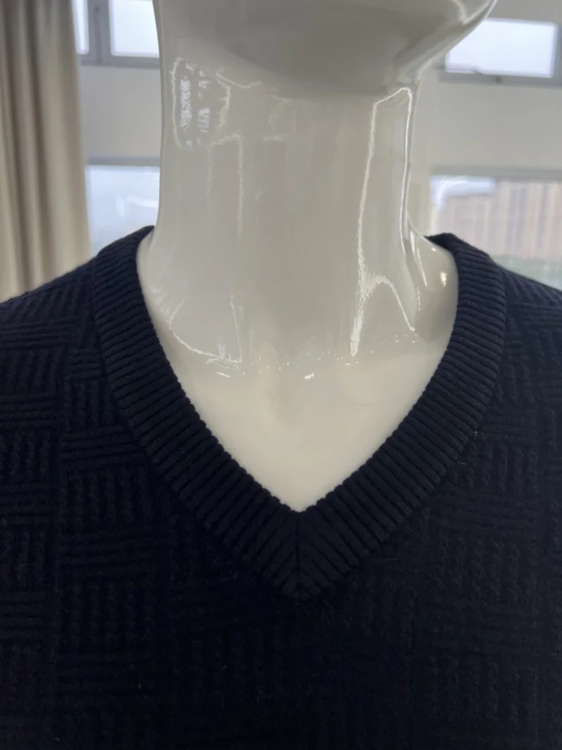 Anti-static woollen sweater for Man CASHMERE keep warm suit