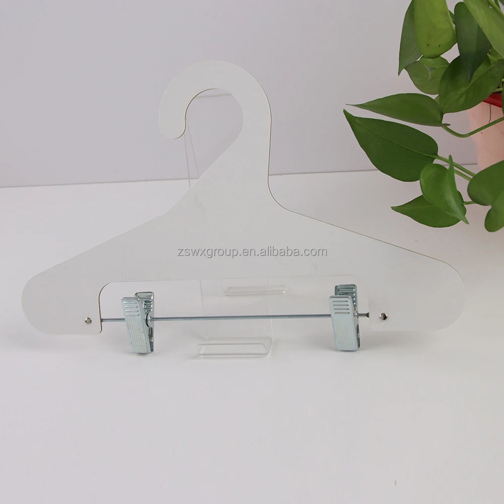 Clothes Skirt Clip Hangers for Pants Customize Printed Paper Aluminum Multifunction Wood Hanger for Clothing Bag Clips