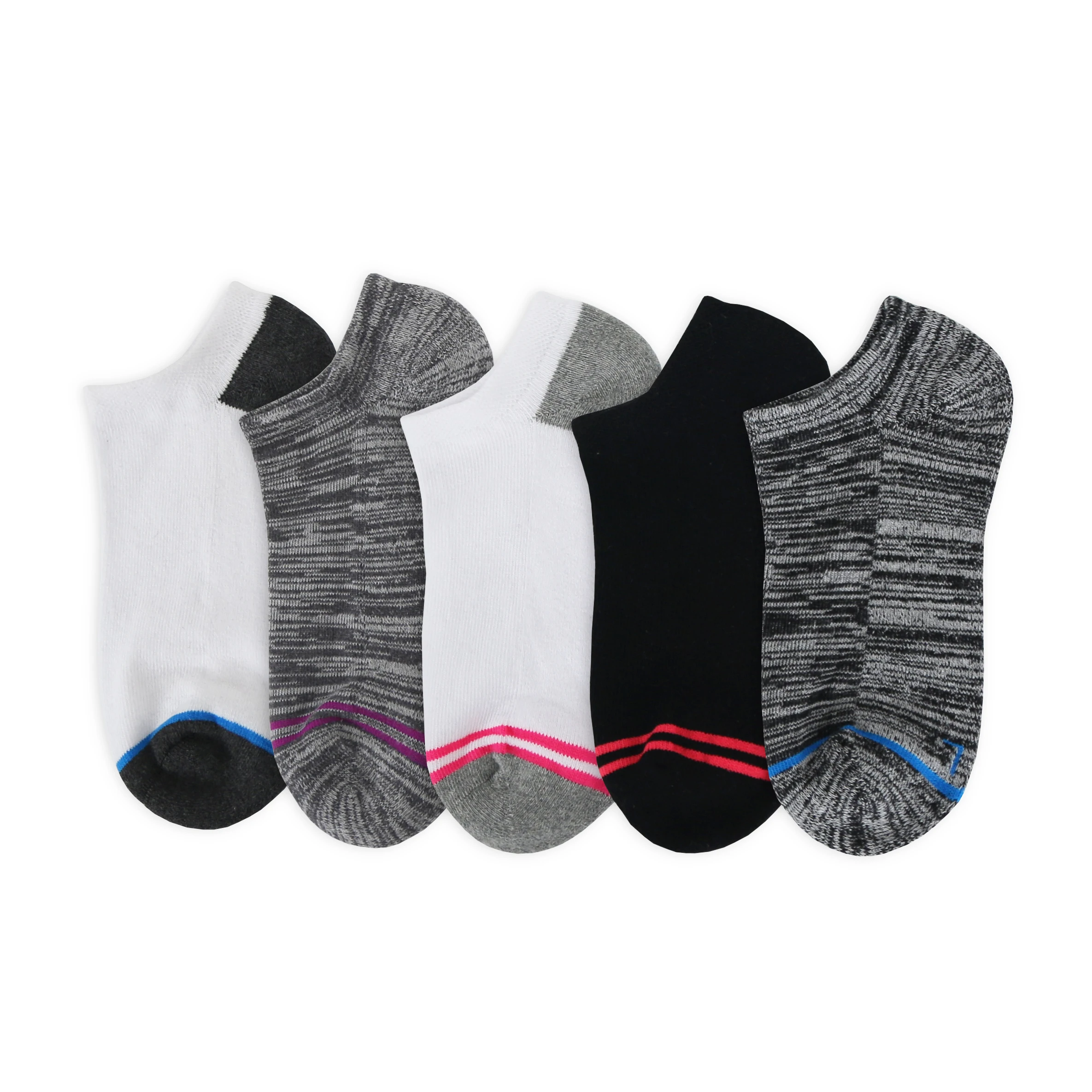 FY unisex women and mens black white gray running girl gym athletic cotton sport padded socks padded ankle socks padded socks