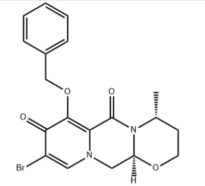 (4R 12aS)-7-(бензилокси)-9-бром-4-метил-3 4-дигидро-2h-[1 3] оксазино [3 2-d] пиридо CAS:1206102-10-4