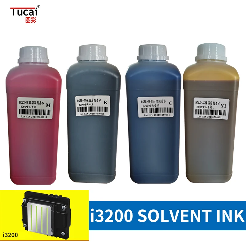 Эко-растворитель для принтера Epson Eps I3200 I3200E Xp600 Tx800 Dx4 Dx5 Dx7 1000