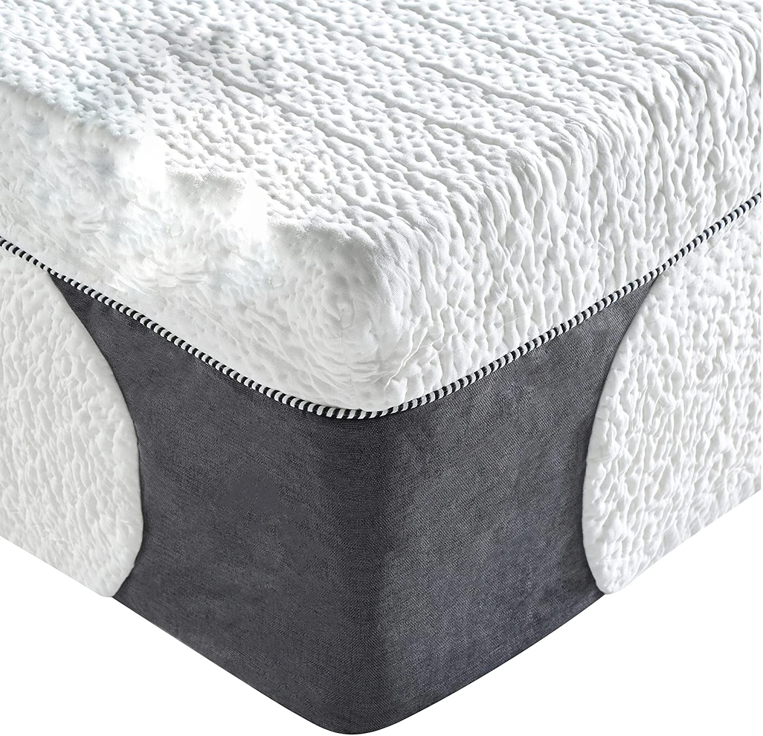 
 Водонепроницаемые протекторы, белая вязаная ткань, люлька, коврик, двойной размер, футон, складной матрас  