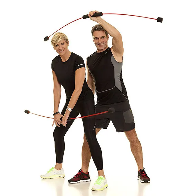 Новый дизайн, для помещений, аэробика, сопротивление падению, фитнес, эластичная штанга