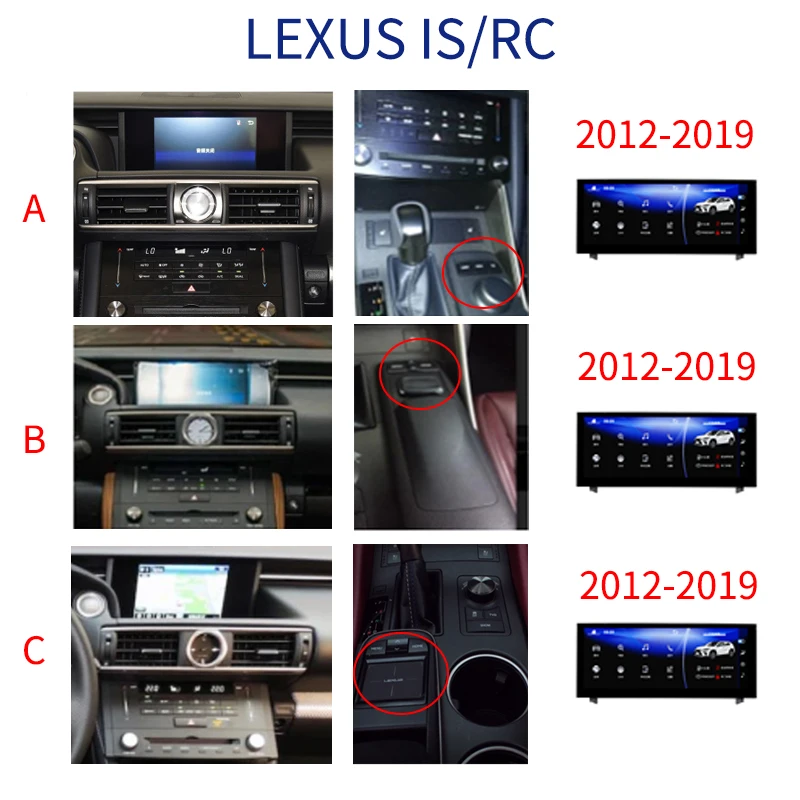 8 core Android Navigation Audio Car DVD Player For Lexus RC IS is200 is250 rc300 rc350 rc200t rc300h Car Radio Video