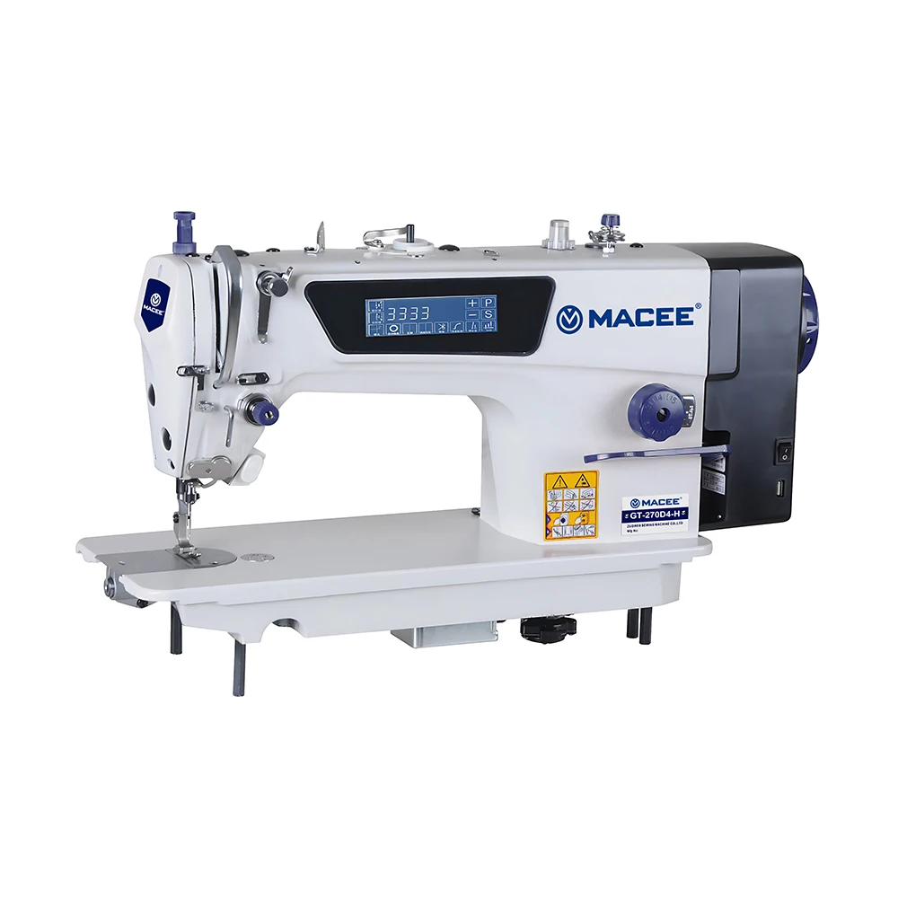 MC GT270D4-H heavy material single needle lock stitch sewing machine for jeans
