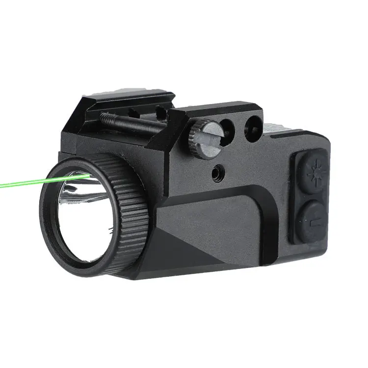 Reflex Tactical Adjustable Collimator Glock Green Laser Sight Scope LED Flashlight  Tactical Hunting Laser Optical Sight .