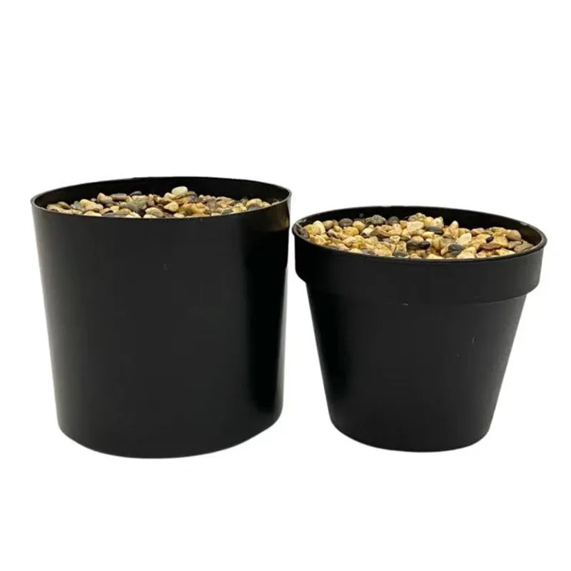 Factory Supply Simulation Flower Plastic Flowerpot With Foam Gardening Plant Small Flower Pot