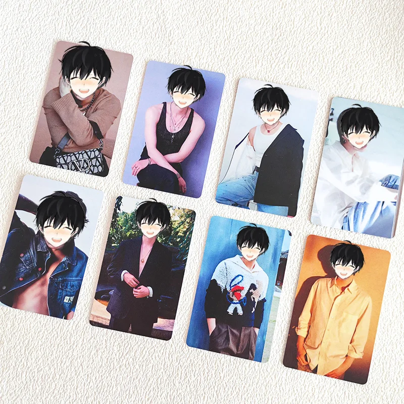 NO Minimum Hard PVC Waterproof Portrait cards Celebrity Postcard with Digital Printing