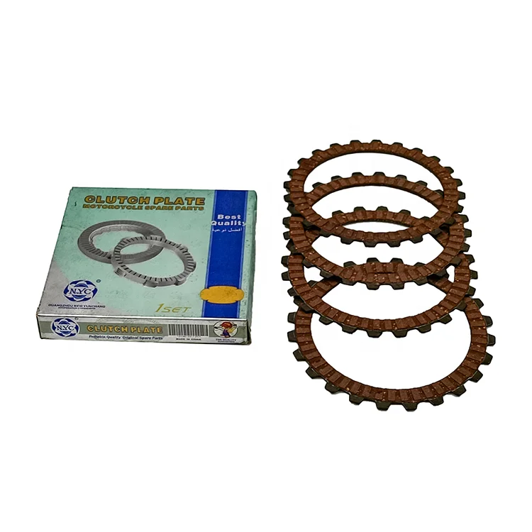HIGH QUALITY MOTORCYCLE CLUTCH FRICTION PLATE PAPER BASED CLUTCH FIBER  FOR MODEL CB125 125CC